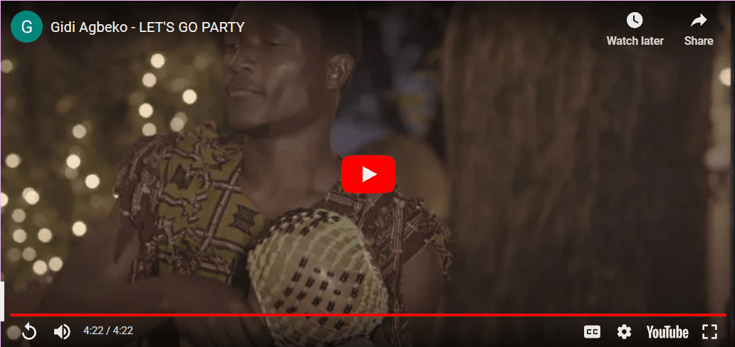 Gidi Agbeko - LET'S GO PARTY