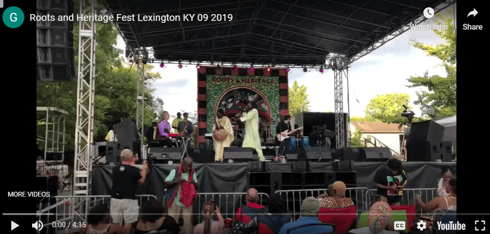 Roots and Heritage Fest Lexington KY 09 2019