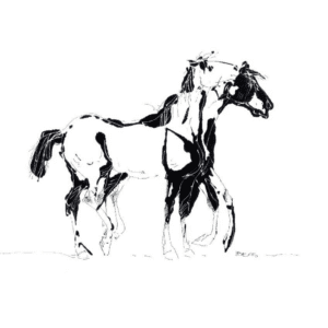 Horse Print E