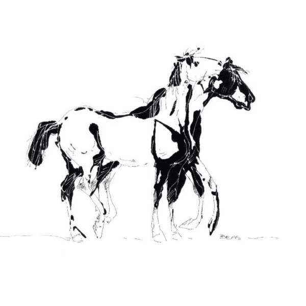 Horse Print E