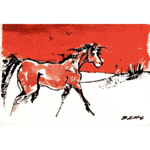 Horse Print I
